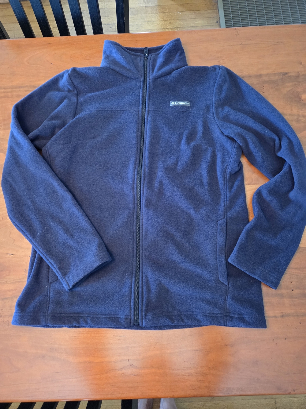 Columbia Women's Navy Full-Zip Fleece Jacket
